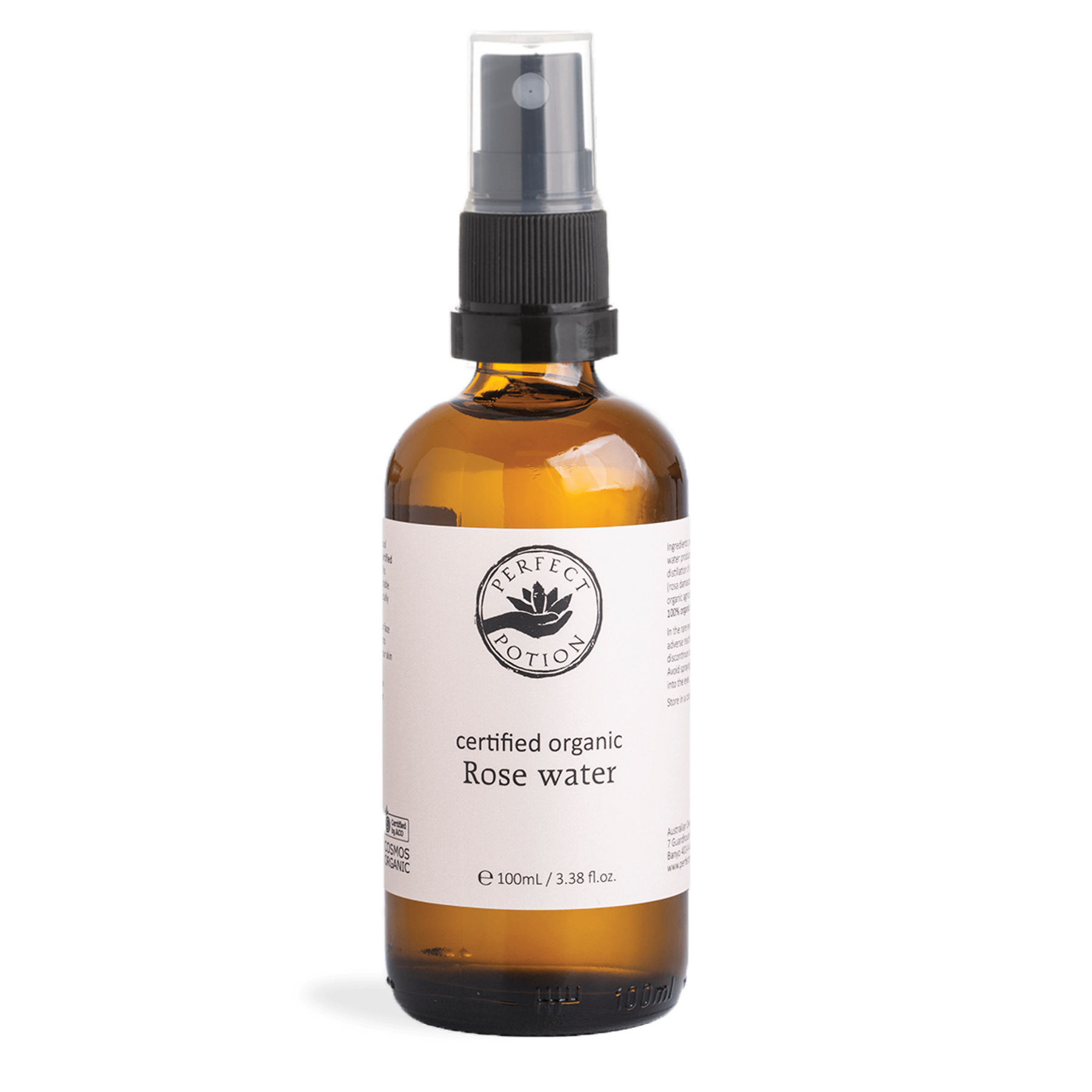 Rose Water 100ml with Spray