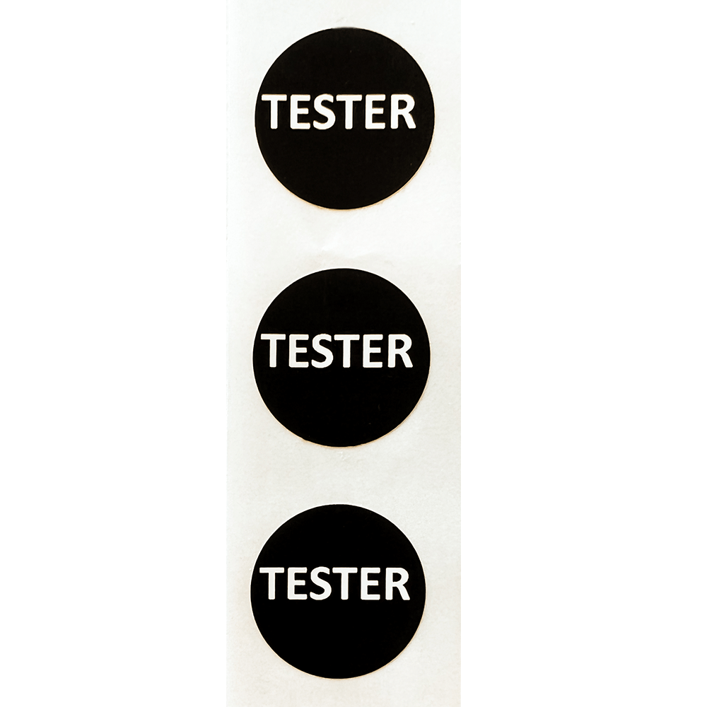 Tester Sticker - Round