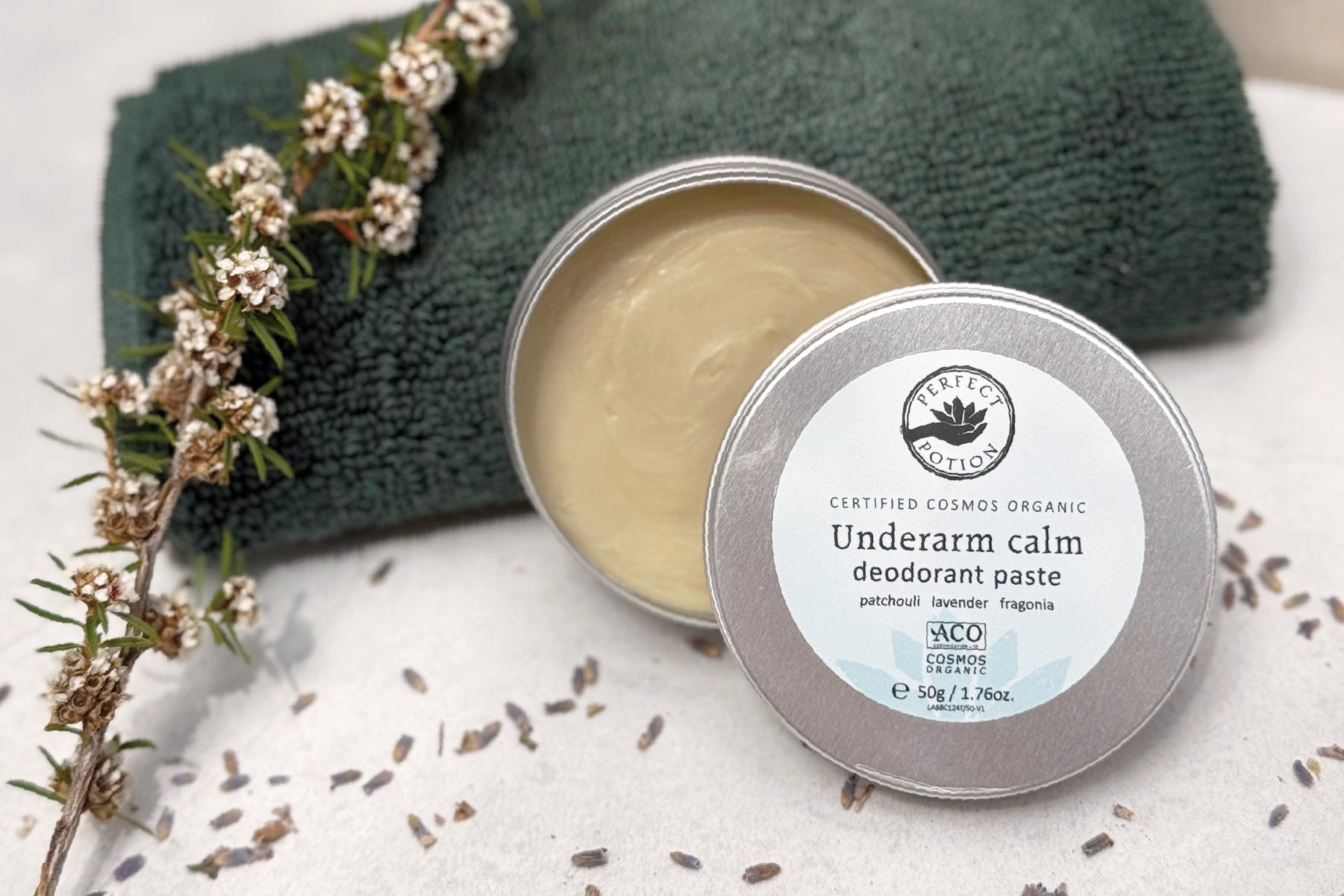 Discover Underarm Calm: Our Bicarb-Free Natural Deodorant Paste