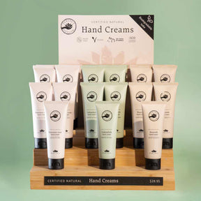 Natural Hand Cream Display Bundle