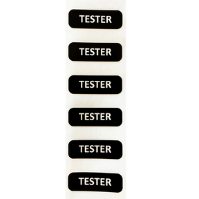 Tester Sticker - rectangle