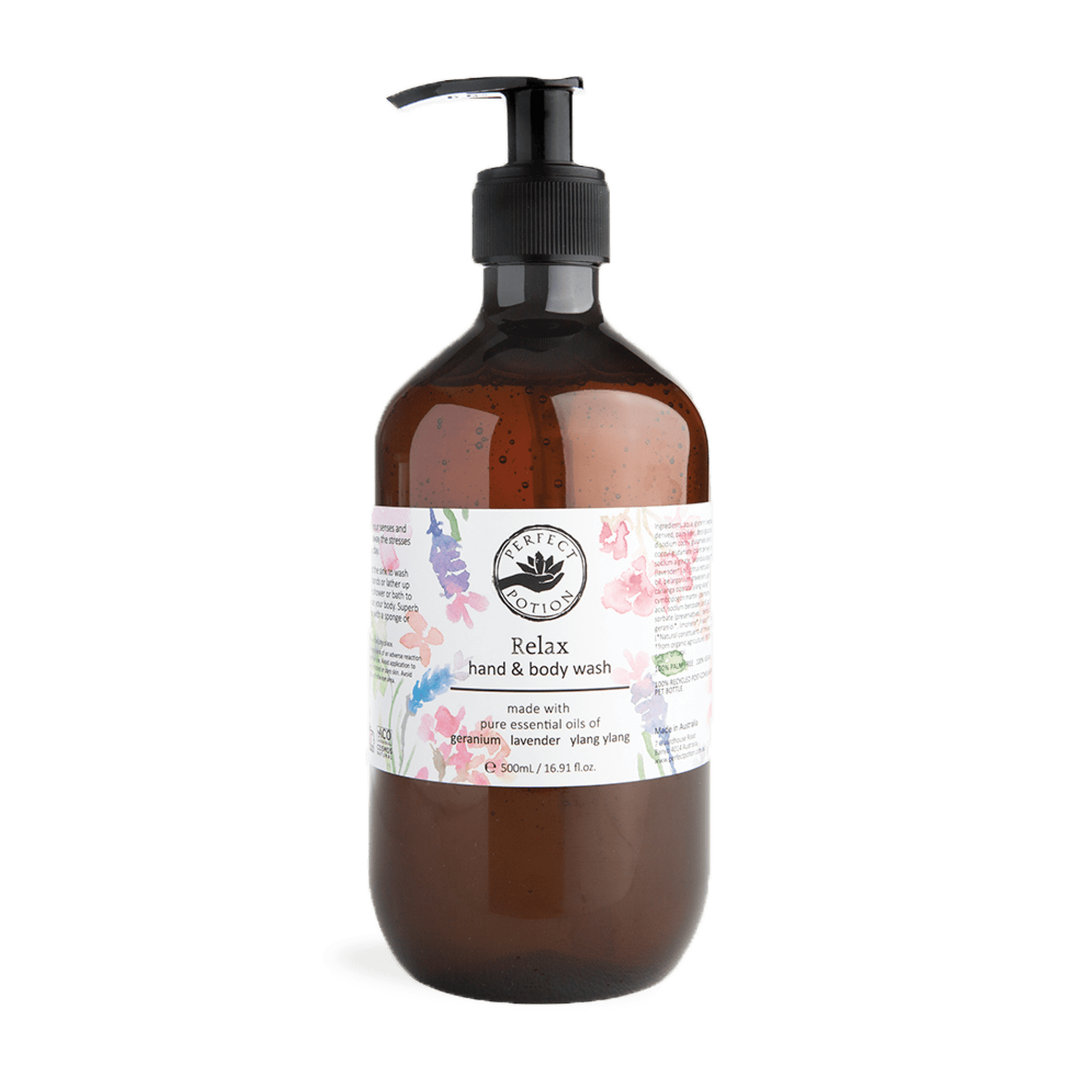 Relax Hand & Body Wash 500mL